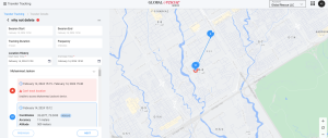 location history’ view session
