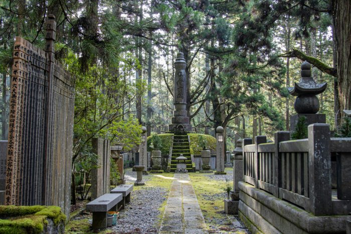 Okunoin Cemetery, Mount Koya, Japan