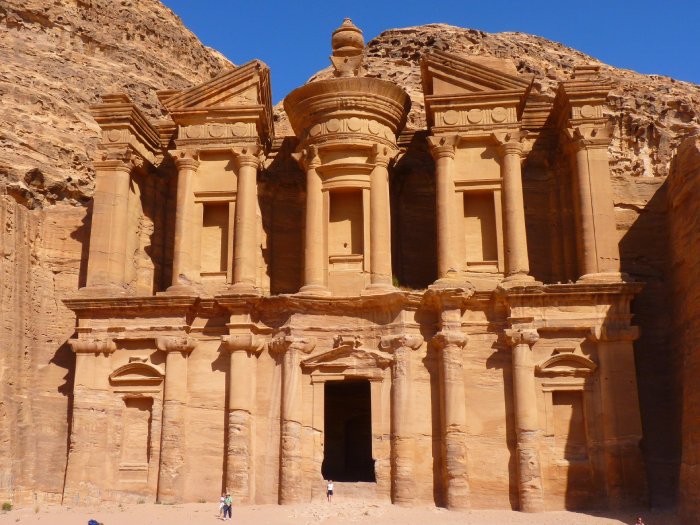 Ed-Deir, Petra Monastery in Jordan.