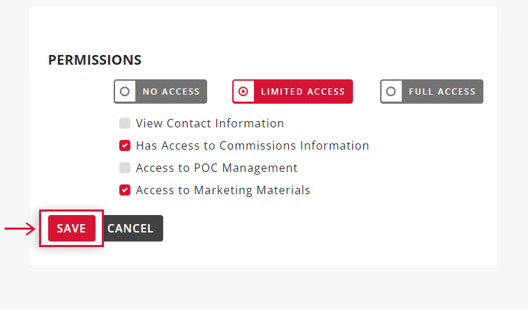 Partner-Portal-Permissions-Limited-Access-settings