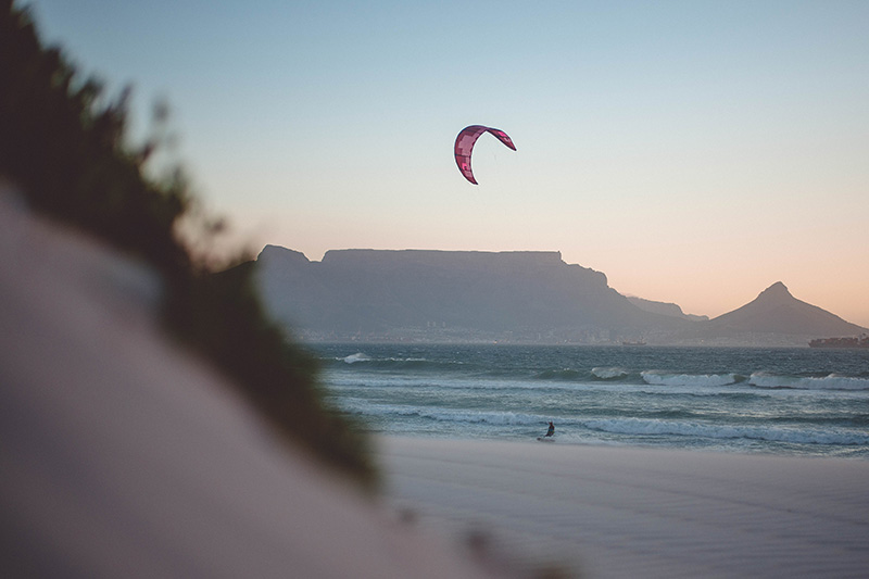 Kiteboarding in South Africa