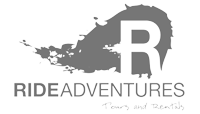 Ride Adventures grey logo