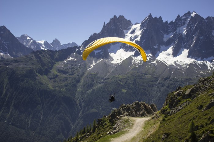 Paragliding Crash in Switzerland